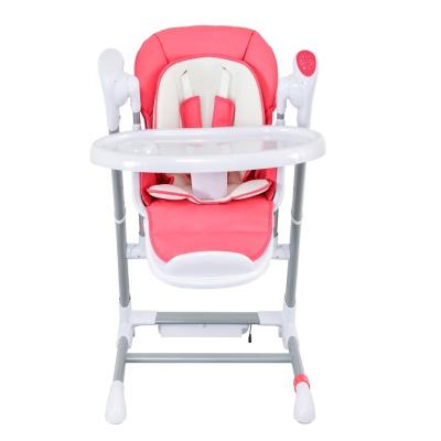 China 2020 Modern New Style 2 In 1 Adjustable Baby Dining Chair / Baby Rocking Chair Electric Baby Swing for sale