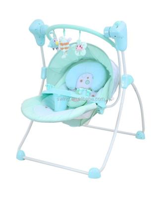 China Best Selling in Europe, Infant Swing Baby Product/Baby Swing with Toys Bar/Food Dish/Music Swing TY016 for sale