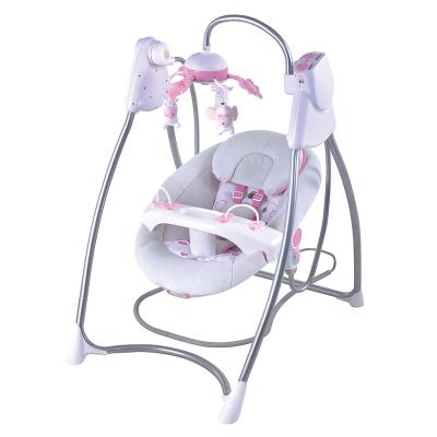 China Electric Toddler Swing Electric Toddler Swing Cradle Swing Baby Soft Seat,Baby Cradle Swing,Baby Product with Toys EN Testing for sale