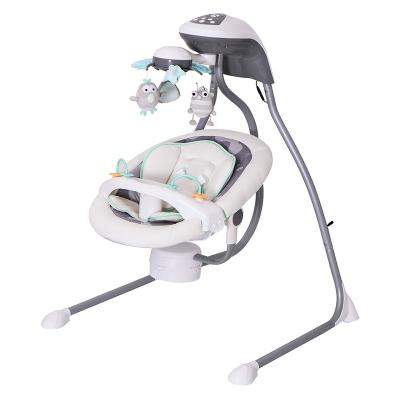 China New modern style portable electric baby cradle/musical baby swing bed for sale