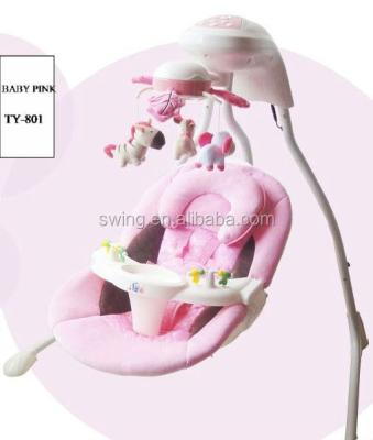 China Multifunctional Cotton Baby Swing Cradle Booster Chair Folding Baby Cradle for sale