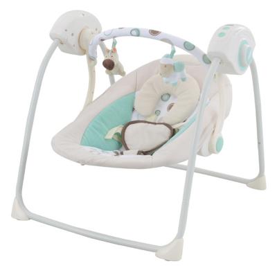 China Plastic Portable Electric Baby Crib / Baby Swing for sale