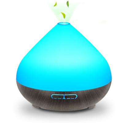 China Household Mist Aroma Oil Diffuser 500ml Ultrasonic Cool Romantic Humidifiers With Remote Control for sale