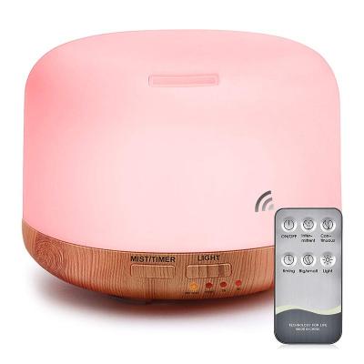 China 400ML Interrupt Good Quality Scent Room Humidifiers Automatic Aroma Essential Oil Diffuser Difusores Aromaterapia With More Remote for sale