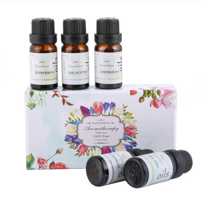 China Nature's Other Five Perfume 100% Pure Rosemary Rose Lavender Essential Oil Set for sale