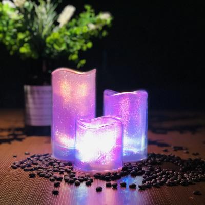 China Hot Selling Safety Pillar Candle Flameless Plastic Led Candle Led Flameless Candle for sale