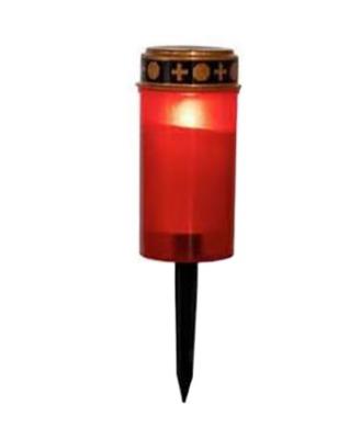 China Religious Activities Ultra Long Battery Life Memorial Lantern With Stick In Ground Waterproof Grablicht Battery Cable Lights For Graves for sale