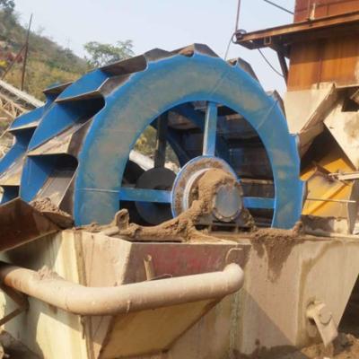 China Cheap Type River Sand Factory Silica Sand Washing Machine Wheel Bucket Washing Machine for sale