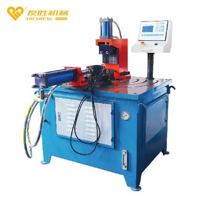 China All export products vertical hydraulic stainless steel tube arc punching machine for sale