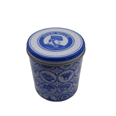 China Retro Chinese Kung Fu Food Tea Set Gift Maid Design Tin Box Tin Box For Tea Gift for sale