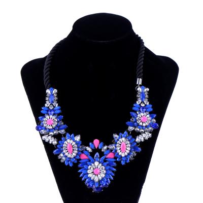 China Packaging Wedding Bohemia Crystal Charm Necklaces Jewelry Casual / Sporty Custom Necklace for sale