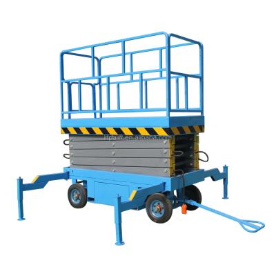 China Hotels 500kg Portable Electric Scissor Lift Platform for sale