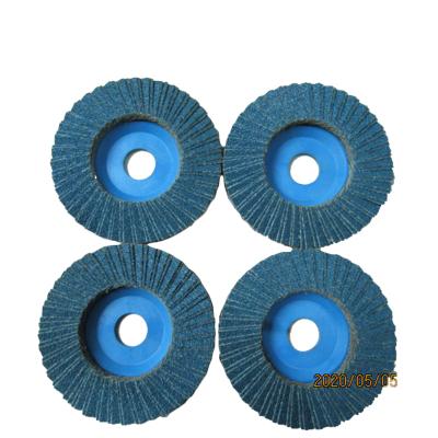 China 115 x 22mm Zirconia 3m Abrasive Radial Fin Surface Polishing Abrasive Disc for sale