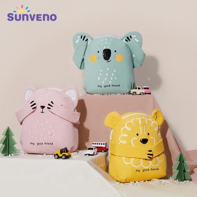 China Sunveno Waterproof Children's Backpack Kindergarten Shoulder Bag for Kids 2-6 Years Old 3D Cardboard Design, Cute Pet Series, Raincoat for sale