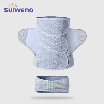 China 2in1 Breathable Maternity Puerperal Girdle After Pregnancy Belly Waist High Support Postnatal Girdle Shaping Band Momshaper for sale