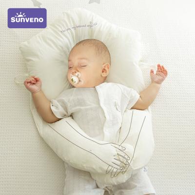 China Sunveno Portable Newborn Baby Pillow Head Shaping Pillow Bedding Set Prevent Head and Adjustable Side Flat Size, Relieve to Frighten Reflex for sale