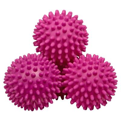 China Eco-fiendly PVC 65mm Machine Clean Wash Laundry Laundry Ball Clothes Dry Wash Ball Purple Color for sale