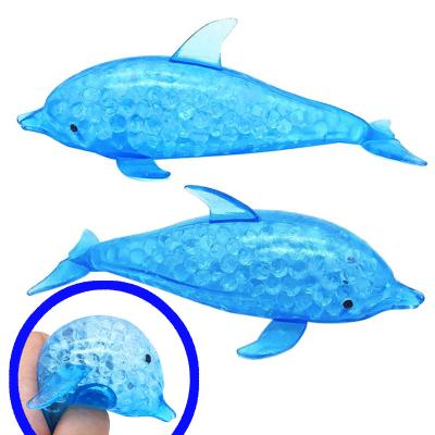 China Squeezable Animal Bead Squeezing Stress Ball , Squeezing Trigger Ball For Boy Girls And Adults Trigger Squeezing Duct Soft Ball for sale