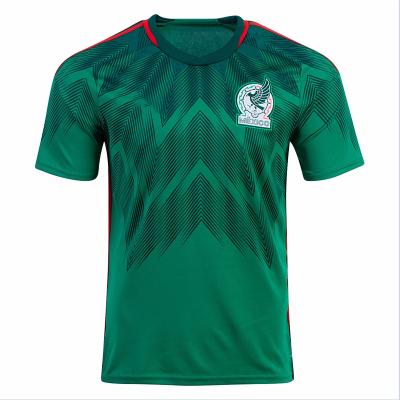 China Shirts & Tops sell 2022 new wholesale new arrived mexico home soccer jerseys green best 23 thailand mens world cup soccer shirts uniform quality 22 for sale