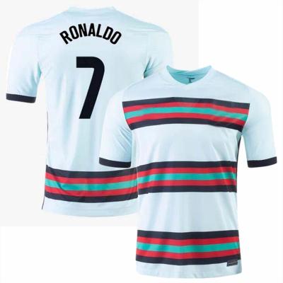 China Shirts & Principal Portugal 2021 Team Soccer Jerseys national 20/21 home away RONALDO Football Shirts for sale