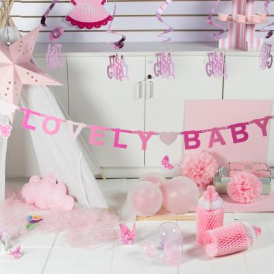 China Party Decoration New Design Baby Decoration Set Baby Shower Party Supplies for sale