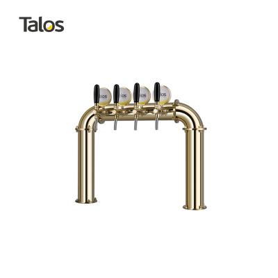 China TALOS U 4 Tower Stainless Steel Tap Tower 85mm Beer Equipment Draft Beer Dispensing Tower (PVD) 1046405-37 for sale