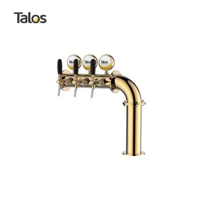 China TALOS L Tower 3 Stainless Steel Tap Tower 85mm Beer Equipment Draft Beer Dispensing Tower (PVD) 1046314-37 for sale