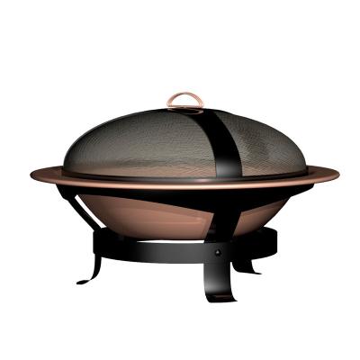 China High Quality Portable Round Table Furniture Rice Stove Ware Easily Assembled Outdoor Metal Fire Pit for sale