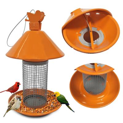 China 2021 Viable Factory Direct Wholesale Metal Mesh/Feeder Bird Screen Nuts For Outdoor Wild Bird Seed Feeding for sale