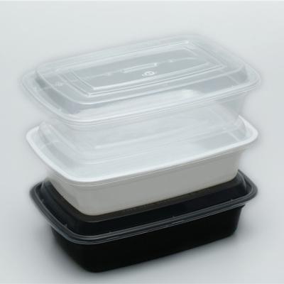 China American Style 1000ml Disposable Take Around Plastic Food Containers for sale