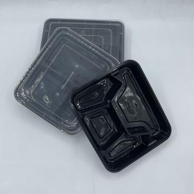 China CLASSIC Disposable Plastic Lunch Box Low Price PP Plastic Disposable Food Bowl for sale