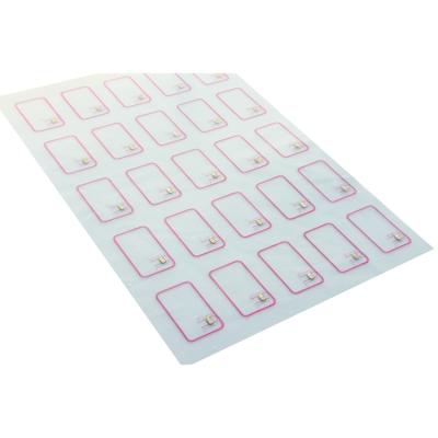 China Top Quality Waterproof/Waterproof 125 kilohertz 13.56 MHz/860-960 megahertz RFID Chip Smart Card Inlay Sheet for sale