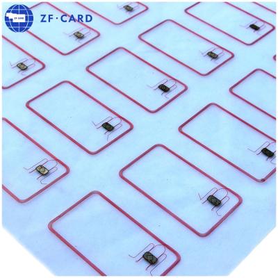 China Good Reasonable Price PVC White Inkjet Waterproof/Waterproof Sheet Printable A4 ID Card Inlay With D21/D43/D83 Chip for sale