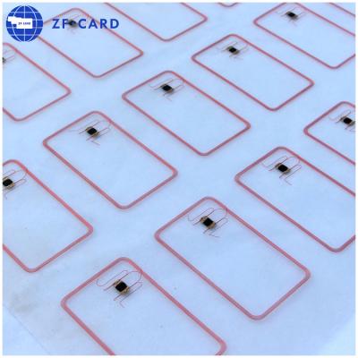 China Good Quality Moderate Price PVC White Inkjet Printable A4 ID Card Inlay/Waterproof Sheet With D21/D43/D83 Chip for sale