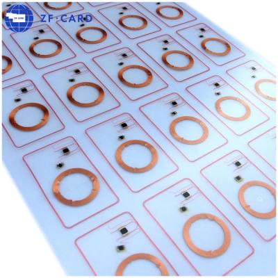 China Reasonable Price Good PVC White Inkjet Waterproof/Waterproof Sheet Printable A4 ID Card Inlay With D21/D43/D83 Chip for sale