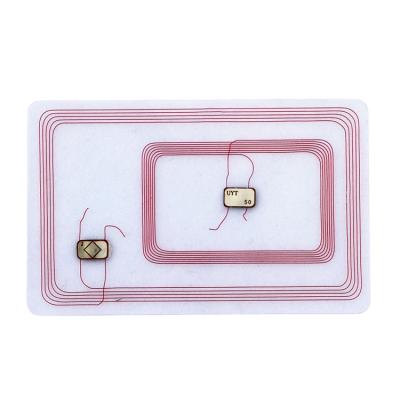 China Waterproof / Waterproof White RFID Card NTAG 213 Chip RFID Smart Card ID White Key Card For Access Control for sale