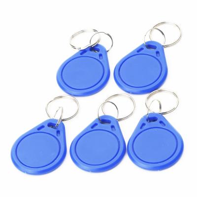 China Waterproof / Waterproof EM4100 Chip 125KHz RFID ABS Key Tag FOB Key Chain For Access Control for sale