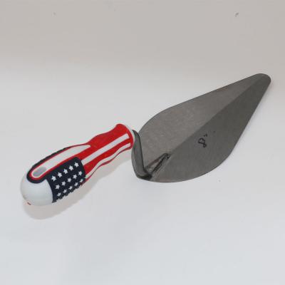 China Wholesale Carbon Steel Carbon Steel Masonry Trowel With American Flag Handle for sale