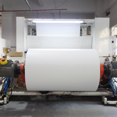 China Low Price 75um PP Heat Sensitive Synthetic Label Stickers Paper Jumbo Roll for sale