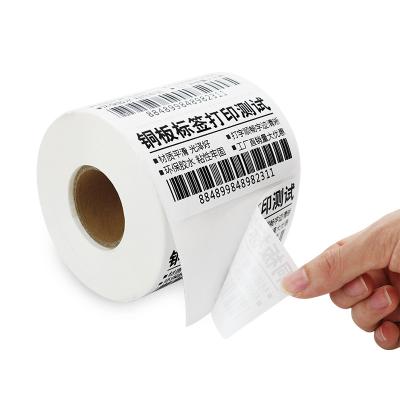 China Jetland Apparel Labels 60x30mm Heat Sensitive Self Adhesive Thermal Transfer Sticker For Label Printer for sale