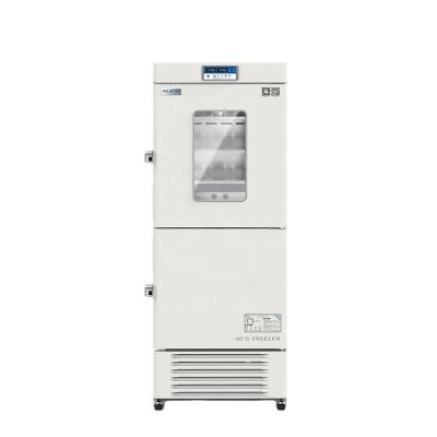 China Meling Double temperature zone 2 to 8C and -10 to -40C Medical Refrigerator and Freezer YCD-FL289 à venda