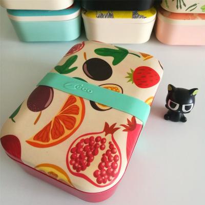 China Cartoon Lunch Box Heatable Fruit Bento Lunch Container Food Box for Kids for sale