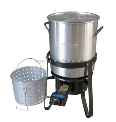 China Adjustable Thermostat Control CE Approved COOKING POT 40L OUTDOOR for sale