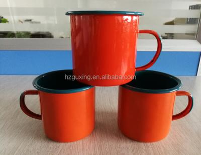 China Sustainable Enamel Mug, Mug With Enamel Coating, Printed Enamel Mug for sale