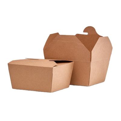 China Food Disposable Bento Box Takeaway Restaurant Food Packaging Biodegradable Box for sale