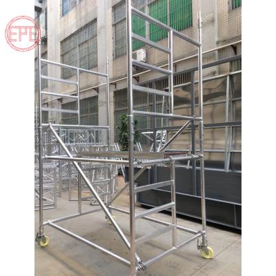 China Events Portable Construction Scaffolding Tower Platform Aluminum Mobile Scaffolding for sale