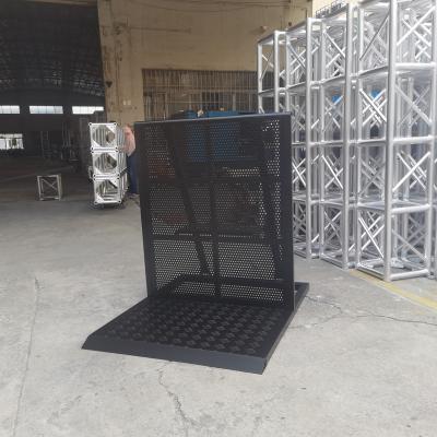 China Concert Aluminium Crowd Control Barriers Metal Stage Crowd Control Barriers Fence Road Safety for sale