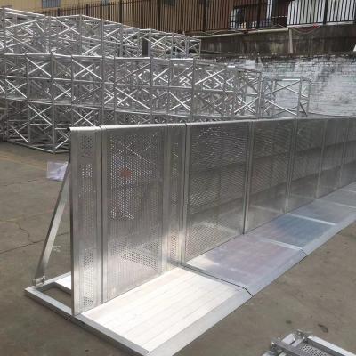 China Concert Aluminum Crowd Control Barrier, Portable Crowd Control Barrier for sale