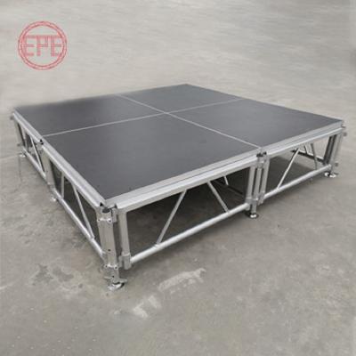 China Aluminum Alloy 6061-T6 Aluminum Outdoor Event Concert Dance Exhibition Light  Mobile Portable Stage Platform for sale