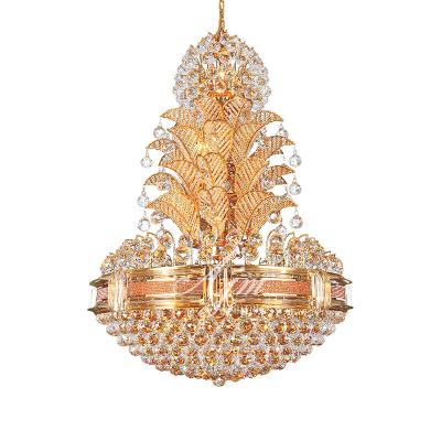 China Crystal Chandelier Royal Luxury Center For Palace Modern Interior Customization Lobby Large for sale